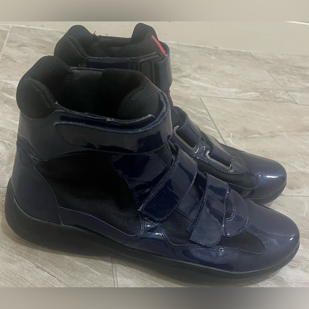 Hi-Top Prada Sneakers (Prada size 11=US12)